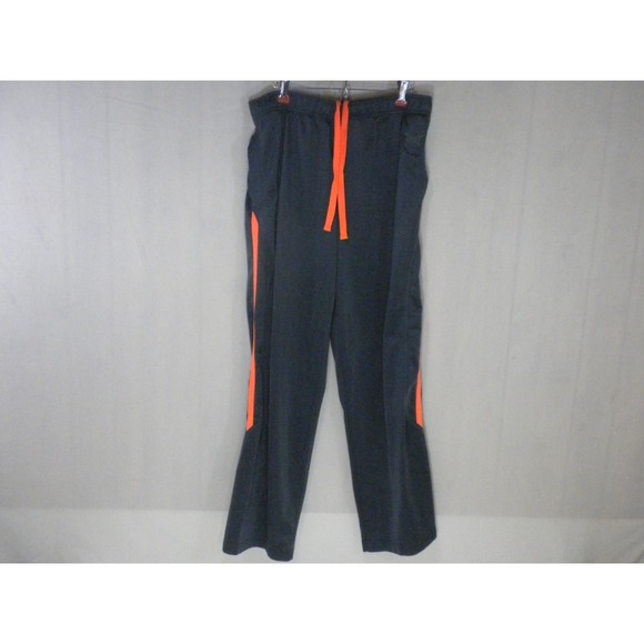Tapout Other - Tapout Sweatpants Joggers Mens L Gray Orange MMA Training Fight Warm Up Y2K